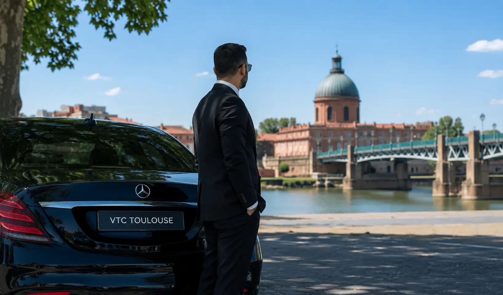 un chauffeur VTC circulant à Toulouse assuré par Egidia